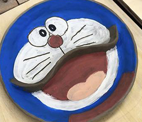 캐릭터 접시 만들기